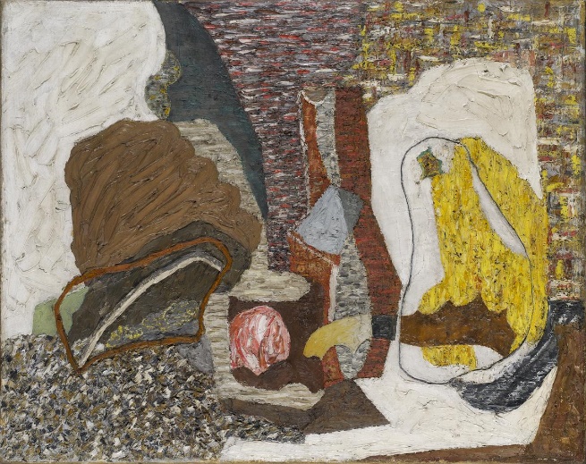 Władysław Strzemiński, Martwa natura, olej, płótno, 50 x 62 cm, ok 1930
