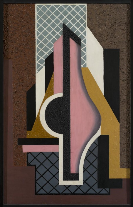 Maria Nicz-Borowiakowa, Kompozycja, olej, deska, 50 x 32 cm, 1925
