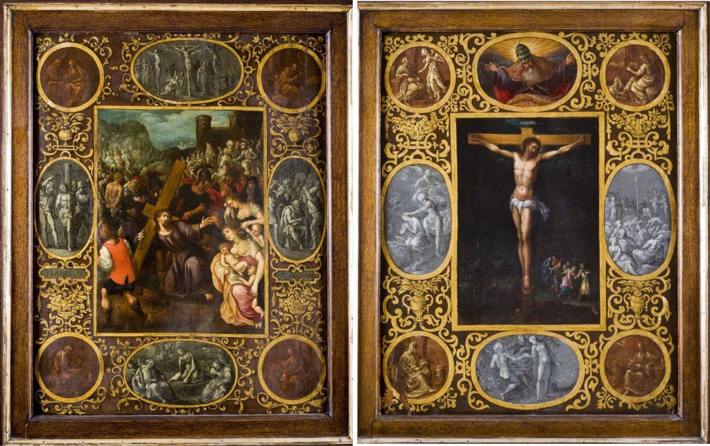 Warsztat Frankenów (1590-1650): Upadek pod Krzyżem Ukrzyżowanie