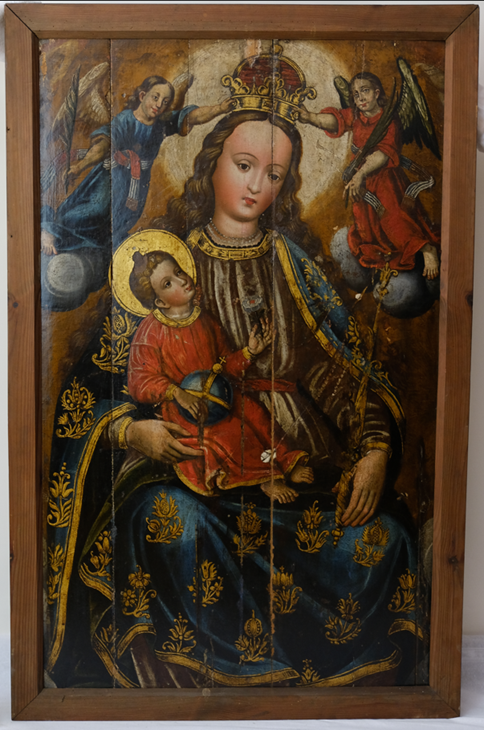 Obraz Madonny z Dzieciątkiem z Biegonic, przełom XV i XVI w., fot. Muzeum Diecezjalne w Tarnowie